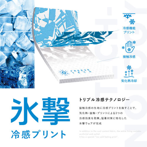【FREEZETECH/氷撃】冷却フェイスカバー イヤーループ付き【25152417/25152418】