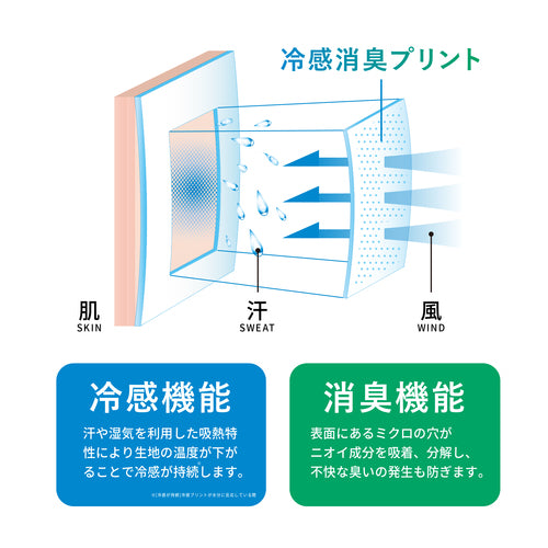 【FREEZETECH/氷撃】冷感インナーキャップ 耳タレ付【25171575/25171576】