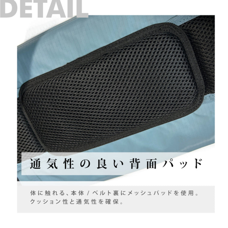OSAH|防水ウエストバッグ|CP-104