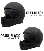【送料無料】SUNUP(サンアップ) PILOT SM-001 バイク用 フルフェイスヘルメット ネオレトロ ヴィンテージ インナーバイザー付き