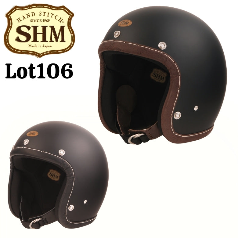 DIN MARKET|ジェットヘルメット|SHM HAND STITCH Lot 106 – はとや