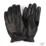 メッシュグローブ DIN MARKET ディンマーケット MESH GLOVE ショートリスト GMG-15 3シーズン シンプル 通気性 滑り止め スマホ対応 男女兼用 ブラック