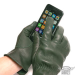 ディアスキングローブ DIN MARKET ディンマーケット DEER SKIN GLOVE ショートリスト GMG-07 鹿革 シンプル 街着 スマホ対応 ショートリスト 男女兼用 ブラック