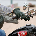 ディアスキングローブ DIN MARKET ディンマーケット DEER SKIN GLOVE ショートリスト GMG-07 鹿革 シンプル 街着 スマホ対応 ショートリスト 男女兼用 ブラック