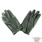ディアスキングローブ DIN MARKET ディンマーケット DEER SKIN GLOVE ショートリスト GMG-07 鹿革 シンプル 街着 スマホ対応 ショートリスト 男女兼用 ブラック