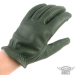 ディアスキングローブ DIN MARKET ディンマーケット DEER SKIN GLOVE ショートリスト GMG-07 鹿革 シンプル 街着 スマホ対応 ショートリスト 男女兼用 ブラック