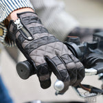 牛革グローブ DIN MARKET ディンマーケット COW HIDE GLOVE GMG-09 牛革 ダイヤステッチ 上品 スマホ対応 日本製 男女兼用 ブラック＆ホワイト
