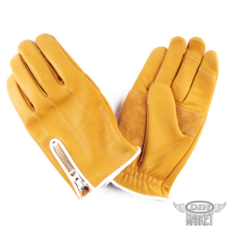 牛革グローブ DIN MARKET ディンマーケット COW HIDE GLOVE GMG-10 牛革 クラシック ヴィンテージ やわらかい スマホ対応 男女兼用 ブラック