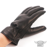 ディアスキングローブ DIN MARKET ディンマーケット DEER SKIN GLOVE Thinsulate GMG-11 鹿革 色落ち防止処理 スマホ対応 やわらかい  男女兼用 ブラック 冬