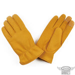 ディアスキングローブ DIN MARKET ディンマーケット DEER SKIN GLOVE Thinsulate GMG-11 鹿革 色落ち防止処理 スマホ対応 やわらかい  男女兼用 ブラック 冬