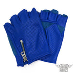 メッシュグローブ DIN MARKET ディンマーケット MESH GLOVE フィンガーレス GMG-12 メッシュ フィンガーレス パンチング 牛革 ヴィンテージ 男女兼用 ブラック