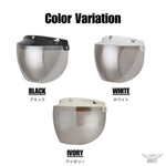 バイク用品 DIN MARKET ディンマーケット フラッシュミラーフリップアップシールド RT-1N SHIELD FLASH MIRROR ヘルメット オプション品3点留め