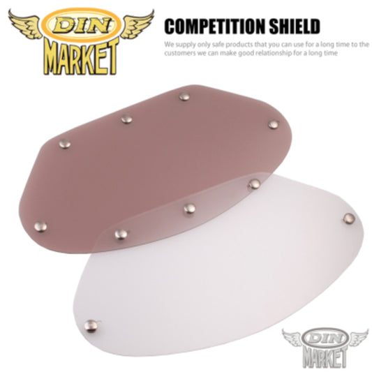 バイク用品 DIN MARKET ディンマーケット コンペシールド COMPETITION SHIELD ヘルメット オプション品 アクセサリー DIN MARKET製品専用