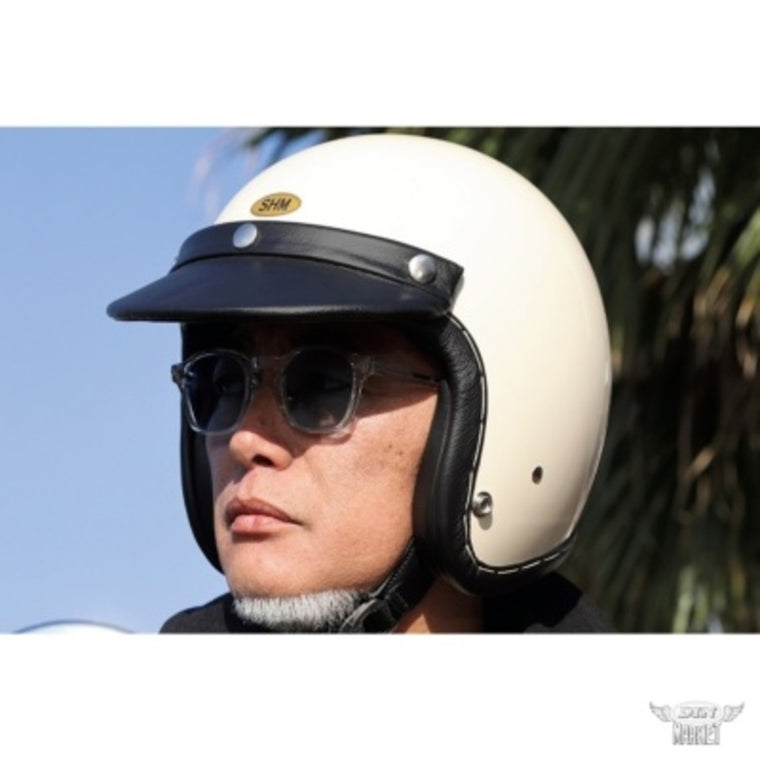 DIN MARKET｜ホースレザーバイザー｜SHM HORSE LEATHER VISOR