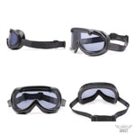 バイク用品 DIN MARKET ディンマーケット ヴィンテージゴーグルレザー 60's VINTAGE GOGGLE LEATHER 1inch ヘルメット メガネ