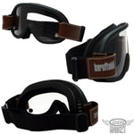 バイク用品 DIN MARKET ディンマーケット オートバイ用ゴーグル baruffaldi SPEED4 Green Wood(3レンズ) ヘルメット メガネ