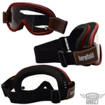 バイク用品 DIN MARKET ディンマーケット オートバイ用ゴーグル baruffaldi SPEED4 Imperial Red(3レンズ) ヘルメット メガネ