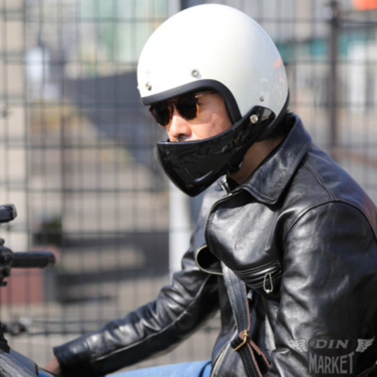 バイク用品 DIN MARKET ディンマーケット フェイスガード FACE GUARD ヘルメット アクセサリー 顎 チンガード
