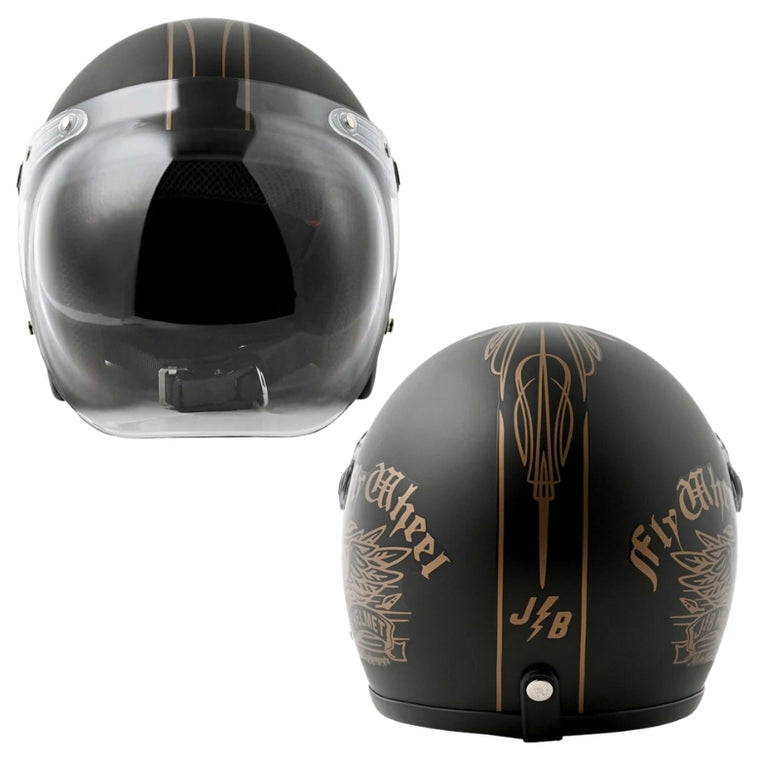 RIDEZ｜バイク用ジェットヘルメット｜JB HELMET FLYWHEEL
