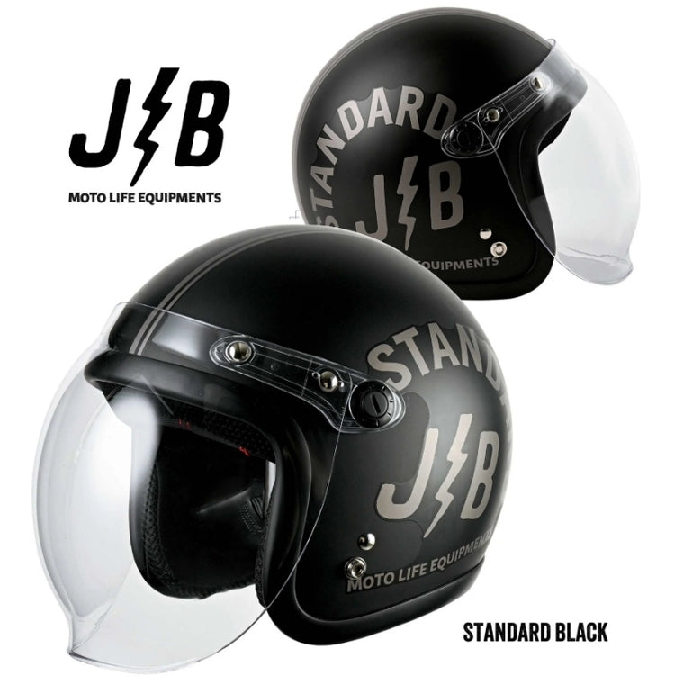 RIDEZ｜バイク用ジェットヘルメット｜JB HELMET STANDARD