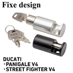 Fixe design｜ヘルメットロックM1 PANIGALE V4 / STREET FIGHTER V4用｜FDHLDU101S