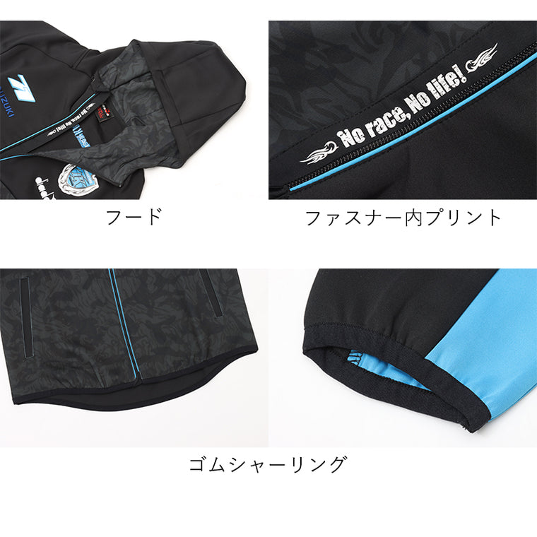 【diadora】diadora　ディアドラ チームKAGAYAMA アパレル TKレプリカパーカージャケット DTK1113 DTK1113