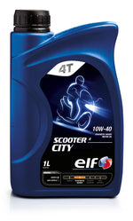 【在庫限りの特価】【ELF】【エルフ】ELF SCOOTER 4 CITY 10W40 1L　4本セット