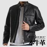 本牛革（COW）USAタイプ シングルライダース【WS-4732】WIDE SOURCE (ワイドソース)ライダースジャケット