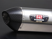 【ヨシムラ】【YOSHIMURA】【YAMAHA】【MT-09/MT-09ABS(’14)】機械曲 R-77S サイクロン カーボンモデルモデルエンド EXPORT SPEC 政府認証 SSC （ステンレスカバー/カーボンモデルモデルエンドタイプ）【110-380-5150】