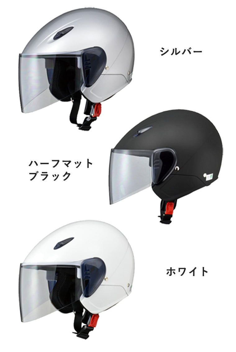 【LEAD MOTORCYCLE GEAR】セミジェットヘルメット【SERIO RE-35】
