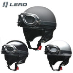 【LEAD MOTORCYCLE GEAR】ハーフヘルメット【CROSS CR-750】