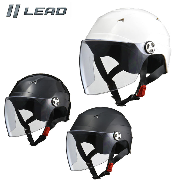 【LEAD MOTORCYCLE GEAR】ハーフヘルメット【SERIO RE-41】