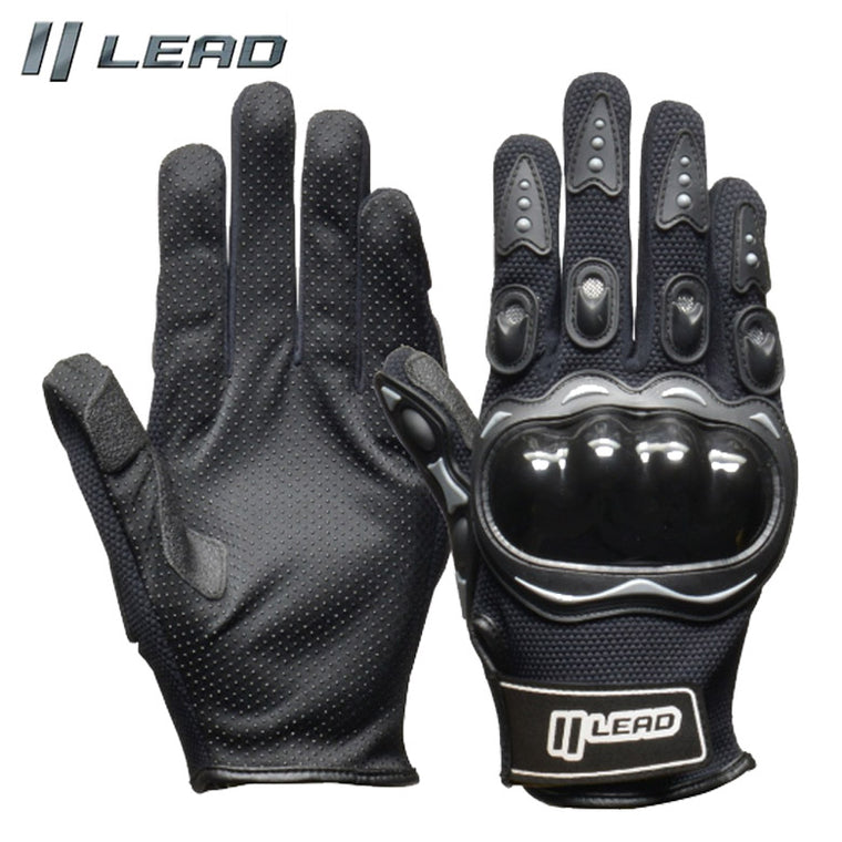 【LEAD MOTORCYCLE GEAR】ナックルガードストレッチグローブ【GN-007A】
