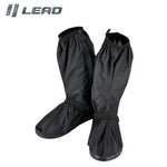 バイク用品 LEAD MOTORCYCLE GEAR リード工業 ロングタイプレインブーツカバー RW-056A レインアイテム 防水性 軽量 コンパクト 防寒対策 防風 ブラック