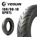 バイク用タイヤ YOSUN 100/90-10 6PRTL CY358 4580865251046 ヨースンタイヤ スクータータイヤ
