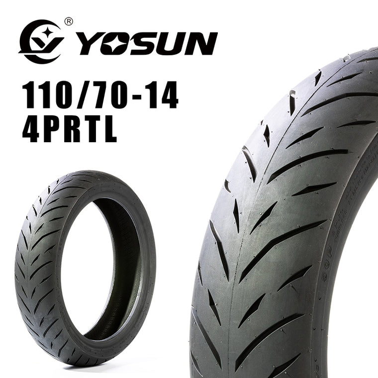 YOSUN｜110/70-14 4PRTL｜CY358