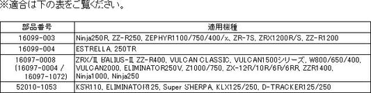 カワサキ純正 オイルフィルター 16097-0008