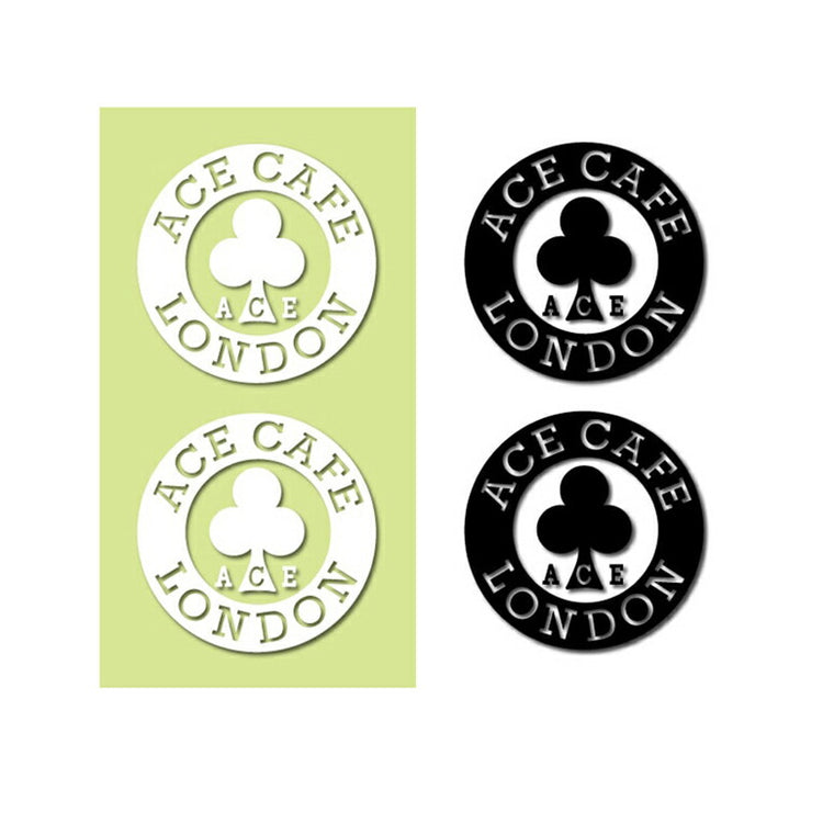 ACE CAFE LONDON デカール サークル 50 （2枚入） ACE-N015DE