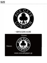 ACE CAFE LONDON デカール サークル 50 （2枚入） ACE-N015DE