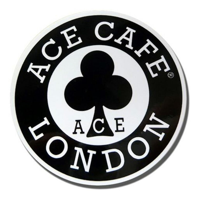 ACE CAFE LONDON デカール ステッカー ラウンド 80mm 11ACE-N001DE