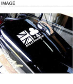 ACE CAFE LONDON デカール ステッカー ユニオンジャック＆クラブ ACE-N009DE