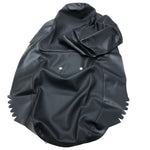 スカイウェイブ250/400/LTD/CJ44A/250M/CJ45A/CK44A/CK45A 腰アテ付 座面 黒/ステッチ：透明 張替え 補修用 メーカー品番：SCH3053-C10