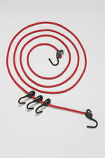 モトフィズ MOTOFIZZ キャリングコード 4-V RED 300cm カタログ品番：P034-1013 メーカー品番：MF-4650