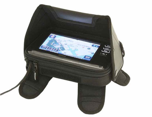 モトフィズ MOTOFIZZ アングルナビポケット ブラック 50(H)x220(W)x130(D)mm カタログ品番：P042-3516 メーカー品番：MFK-138