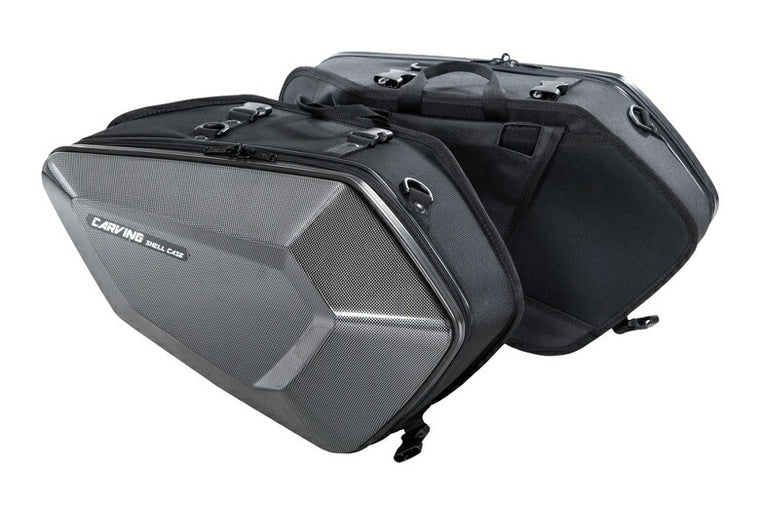 モトフィズ MOTOFIZZ カービングシェルケース カーボン柄 カタログ品番：P102-4551 メーカー品番：MFK-272