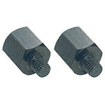 TANAX タナックス ミラー用スペーサー 2ケセット ブラック カタログ品番：P000-1611 メーカー品番：B-10