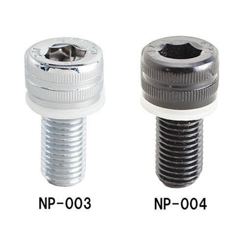 TANAX タナックス M10逆キャップボルト ブラック カタログ品番：P060-4876 メーカー品番：NP-004