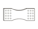 モトフィズ MOTOFIZZ トリツケベース(1マイ) カタログ品番：P036-5879 メーカー品番：MP-158