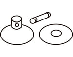 MOTOFIZZ モトフィズ 交換用吸盤 カタログ品番：P063-7689 メーカー品番：MP-249