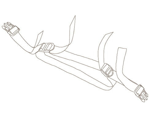 モトフィズ MOTOFIZZ シート固定ベルト カタログ品番：P060-4598 メーカー品番：MP-268